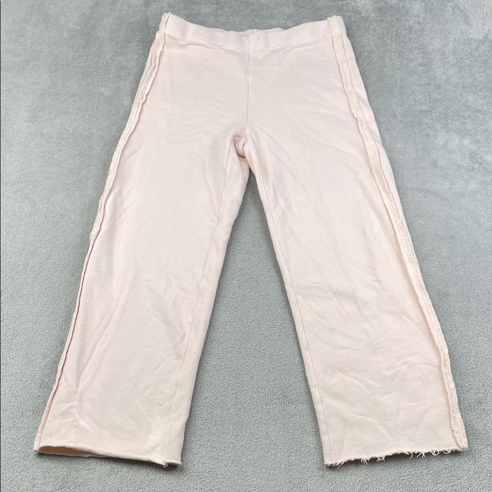NEW Frank & Eileen M 100% Cotton Bella Women's Pink Wide Leg Pants,USA FLAW‎